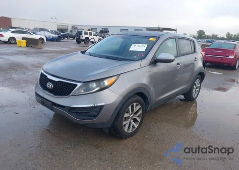 2015 Kia Sportage Lx z USA, uszkodzony, nr VIN KNDPBCAC2F7770414